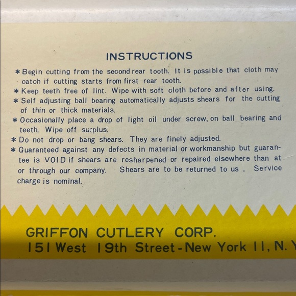 Vintage ELK Chrome Pinking Shears Chrome Plated Model “A” Size 9” - Picture 4 of 16